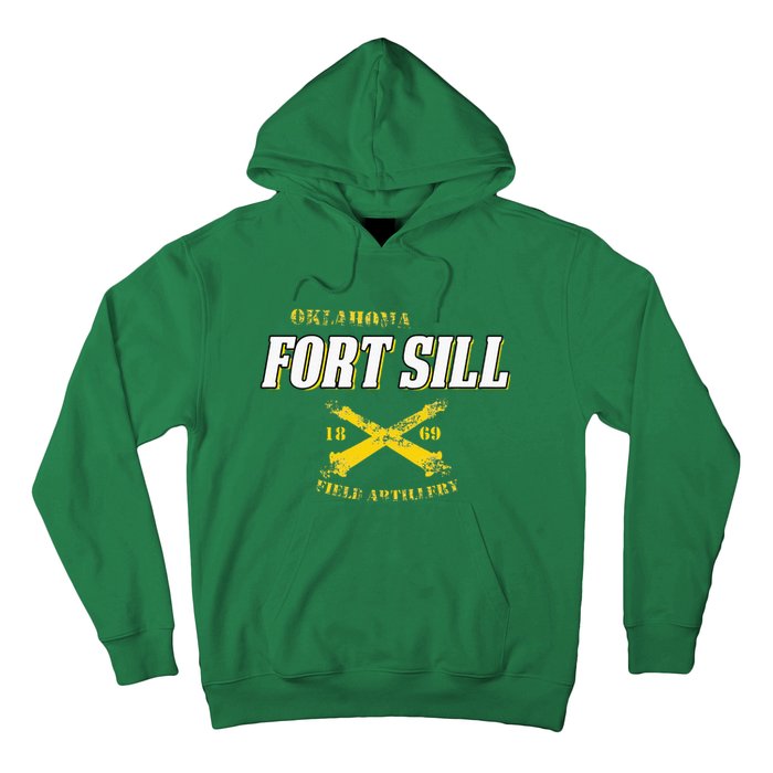 Oklahoma Fort Sill 1869 Field Artillery Hoodie