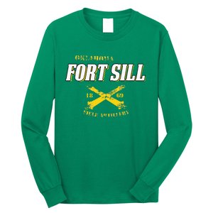 Oklahoma Fort Sill 1869 Field Artillery Long Sleeve Shirt