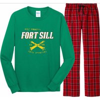 Oklahoma Fort Sill 1869 Field Artillery Long Sleeve Pajama Set