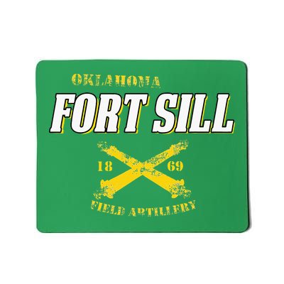 Oklahoma Fort Sill 1869 Field Artillery Mousepad