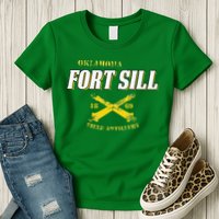 Oklahoma Fort Sill 1869 Field Artillery Womens T-Shirt