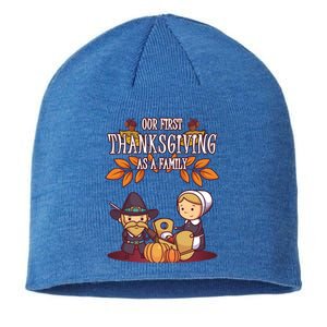 Our First Thanksgiving As A Family Thanksgiving Family Gift Sustainable Beanie