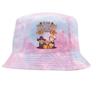 Our First Thanksgiving As A Family Thanksgiving Family Gift Tie-Dyed Bucket Hat