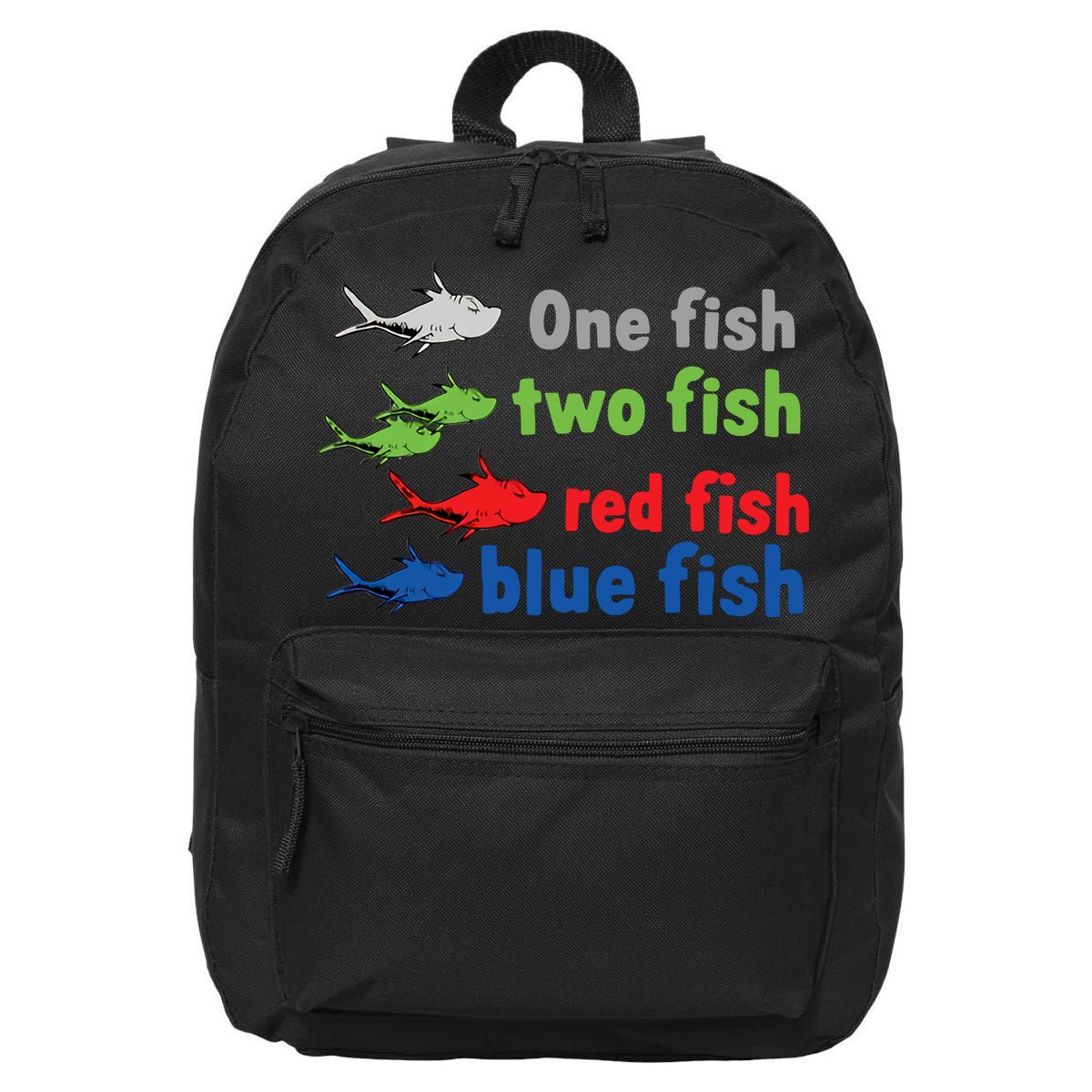 One Fish Two Fish Red Fish Blue Fish Teacher Reading Week 16 in Basic Backpack