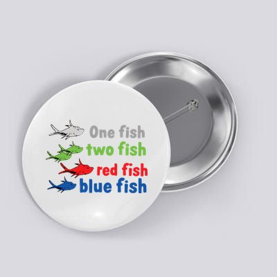 One Fish Two Fish Red Fish Blue Fish Teacher Reading Week Button