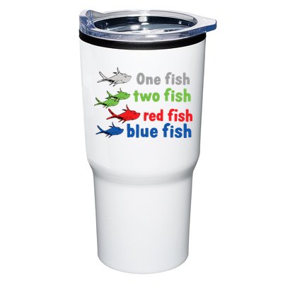 One Fish Two Fish Red Fish Blue Fish Teacher Reading Week Tumbler