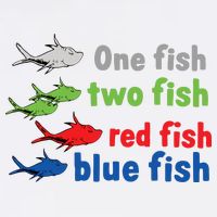 One Fish Two Fish Red Fish Blue Fish Teacher Reading Week Short Acrylic Beanie