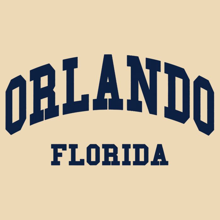 ORLANDO Florida Throwback Design Drawstring Bag