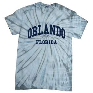 ORLANDO Florida Throwback Design Tie-Dye T-Shirt