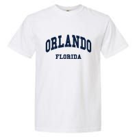 ORLANDO Florida Throwback Design Garment-Dyed Heavyweight T-Shirt