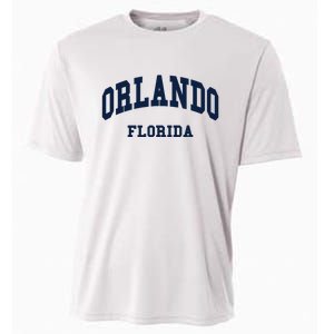 ORLANDO Florida Throwback Design Cooling Performance Crew T-Shirt