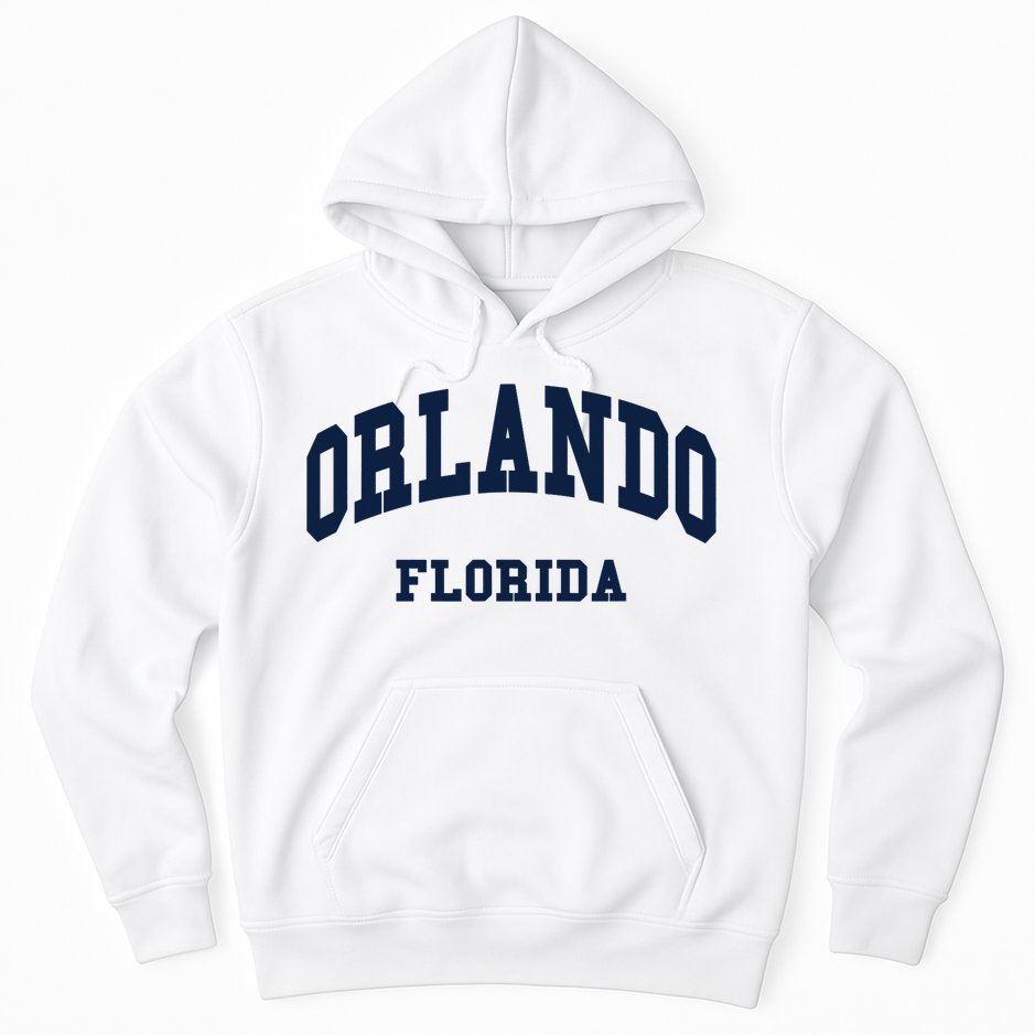 ORLANDO Florida Throwback Design Hoodie