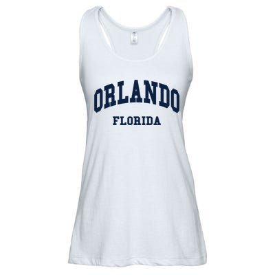 ORLANDO Florida Throwback Design Ladies Essential Flowy Tank