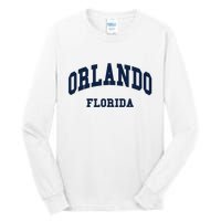 ORLANDO Florida Throwback Design Tall Long Sleeve T-Shirt