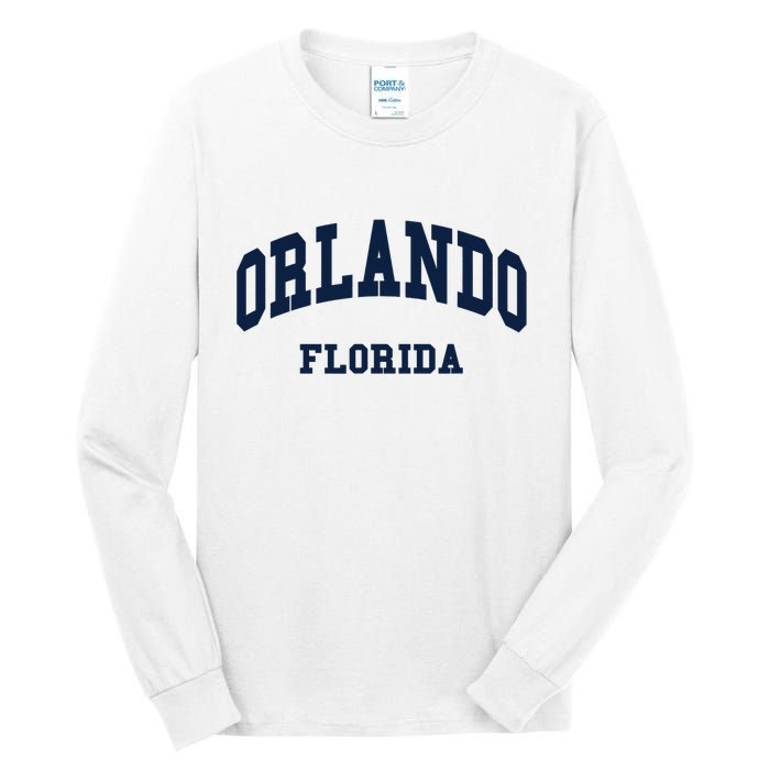 ORLANDO Florida Throwback Design Tall Long Sleeve T-Shirt