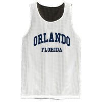 ORLANDO Florida Throwback Design Mesh Reversible Basketball Jersey Tank