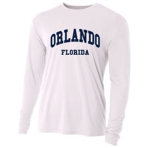 ORLANDO Florida Throwback Design Cooling Performance Long Sleeve Crew