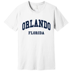 ORLANDO Florida Throwback Design Premium T-Shirt