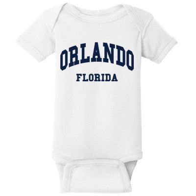 ORLANDO Florida Throwback Design Baby Bodysuit