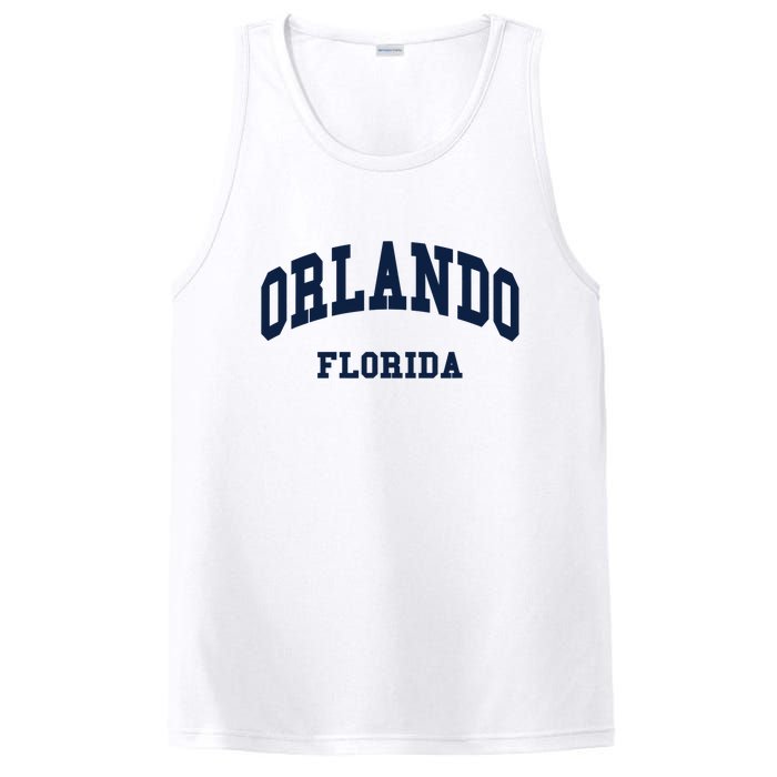 ORLANDO Florida Throwback Design PosiCharge Competitor Tank