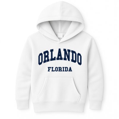 ORLANDO Florida Throwback Design Kids Hoodie