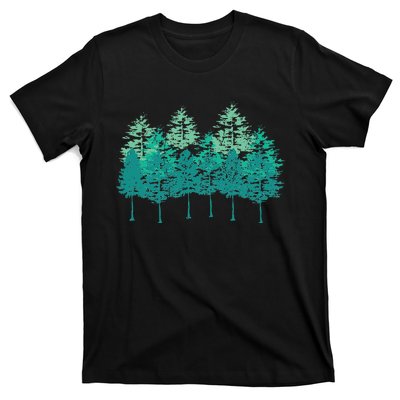 Outdoors Forest Trees Wildlife Nature Forest T-Shirt