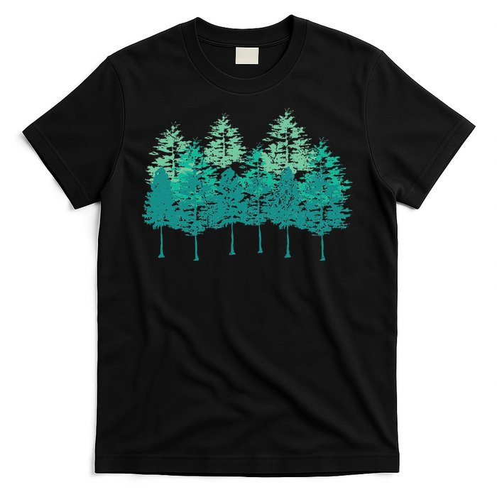 Outdoors Forest Trees Wildlife Nature Forest T-Shirt