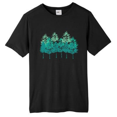 Outdoors Forest Trees Wildlife Nature Forest Tall Fusion ChromaSoft Performance T-Shirt