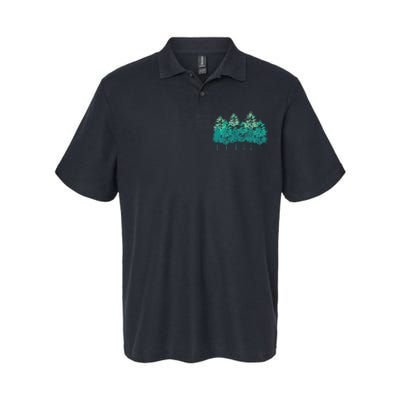 Outdoors Forest Trees Wildlife Nature Forest Softstyle Adult Sport Polo