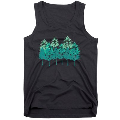 Outdoors Forest Trees Wildlife Nature Forest Tank Top