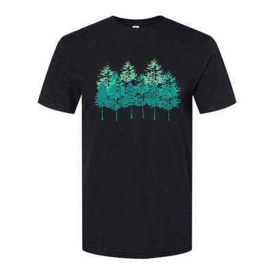 Outdoors Forest Trees Wildlife Nature Forest Softstyle CVC T-Shirt