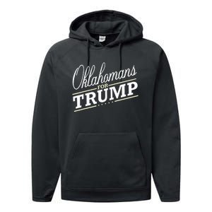 Oklahoma For Trump 2024 Second President Election Performance Fleece Hoodie