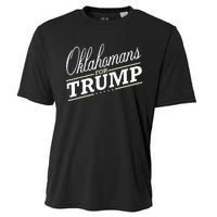 Oklahoma For Trump 2024 Second President Election Cooling Performance Crew T-Shirt