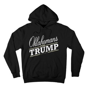 Oklahoma For Trump 2024 Second President Election Hoodie