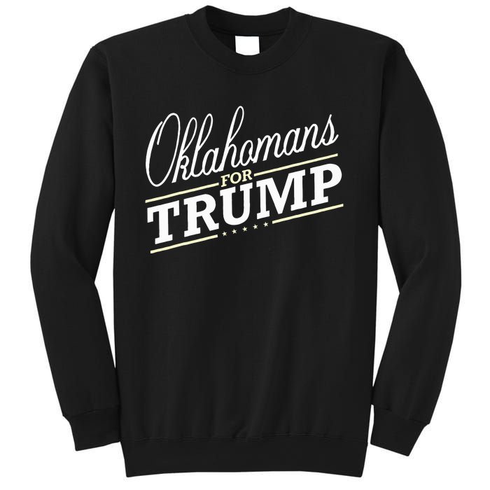 Oklahoma For Trump 2024 Second President Election Sweatshirt