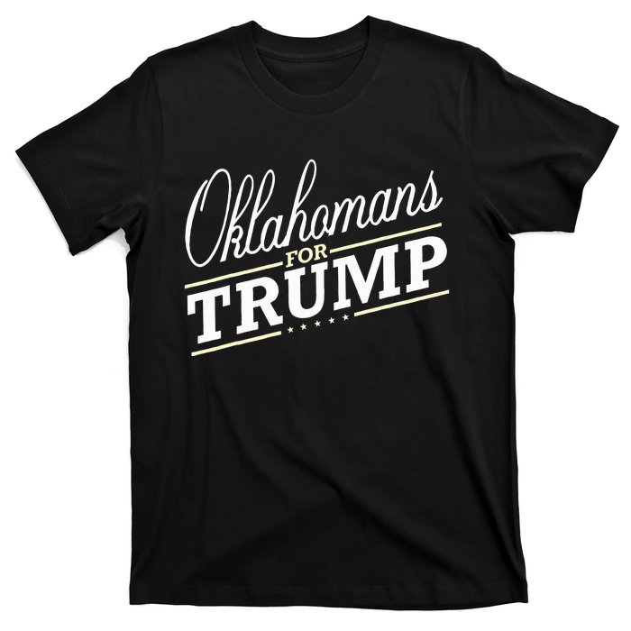 Oklahoma For Trump 2024 Second President Election T-Shirt