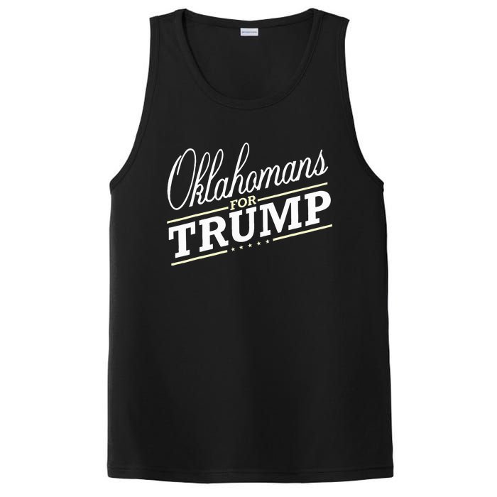 Oklahoma For Trump 2024 Second President Election PosiCharge Competitor Tank