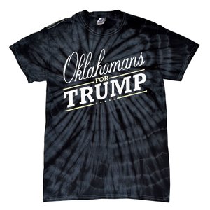 Oklahoma For Trump 2024 Second President Election Tie-Dye T-Shirt