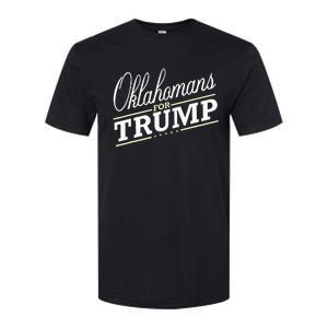 Oklahoma For Trump 2024 Second President Election Softstyle CVC T-Shirt