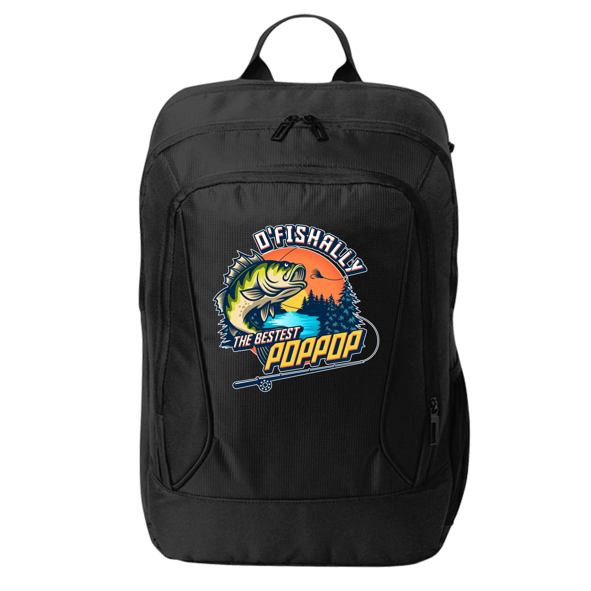 O Fishally The Bestest PopPop City Backpack