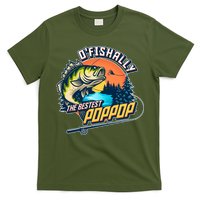 O Fishally The Bestest PopPop T-Shirt