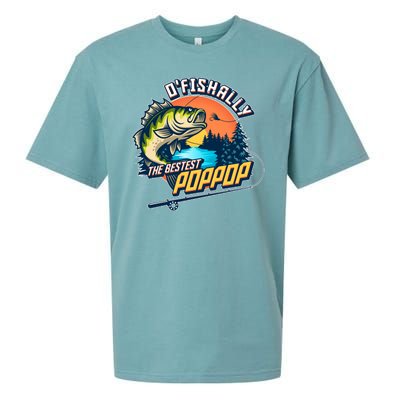 O Fishally The Bestest PopPop Sueded Cloud Jersey T-Shirt