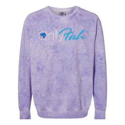 Onlyfish Fishing Tee Colorblast Crewneck Sweatshirt