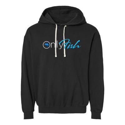 Onlyfish Fishing Tee Garment-Dyed Fleece Hoodie