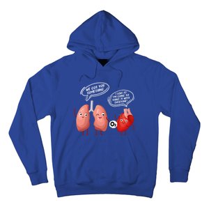 Oxygen For The Heart Lungs Doctor Gift Hoodie