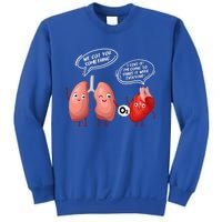 Oxygen For The Heart Lungs Doctor Gift Sweatshirt