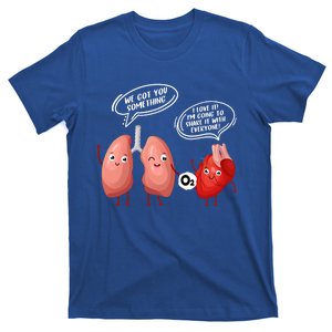 Oxygen For The Heart Lungs Doctor Gift T-Shirt