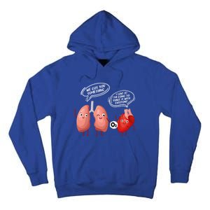 Oxygen For The Heart Lungs Doctor Gift Tall Hoodie