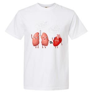 Oxygen For The Heart Lungs Doctor Gift Garment-Dyed Heavyweight T-Shirt