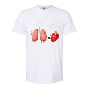 Oxygen For The Heart Lungs Doctor Gift Softstyle CVC T-Shirt